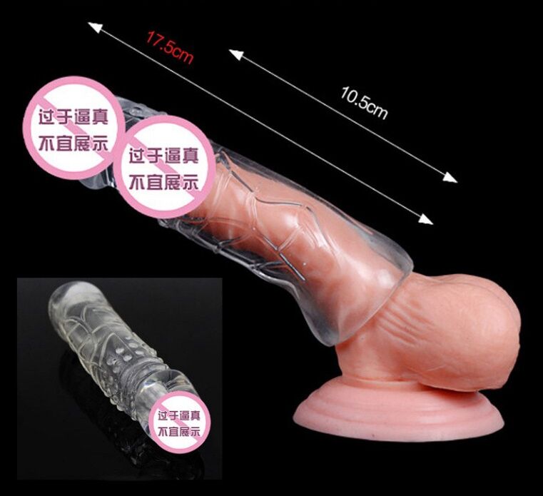 Ausziehbare Düse eine vorübergehende Möglichkeit, den Penis zu vergrößern. 