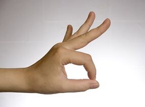 Jeling -Finger, um ein Mitglied zu erhöhen