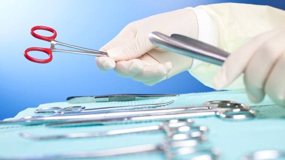 Werkzeuge für die Penisvergrößerungschirurgie